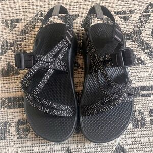 Kids Black Sandals